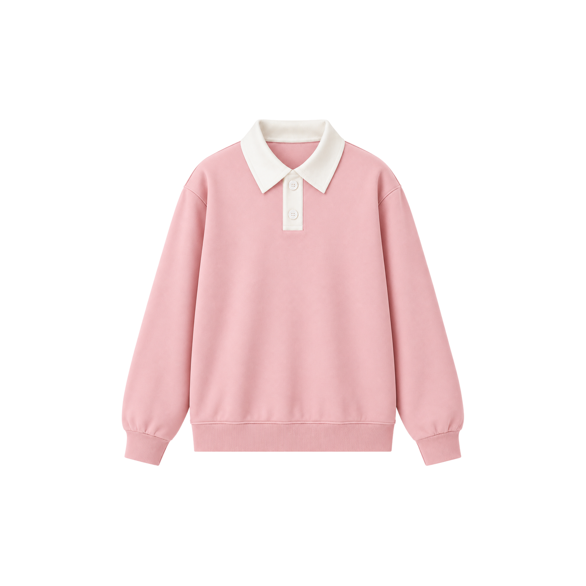 Skinny Bitch Court Society Powder Pink Polo Sweatshirt