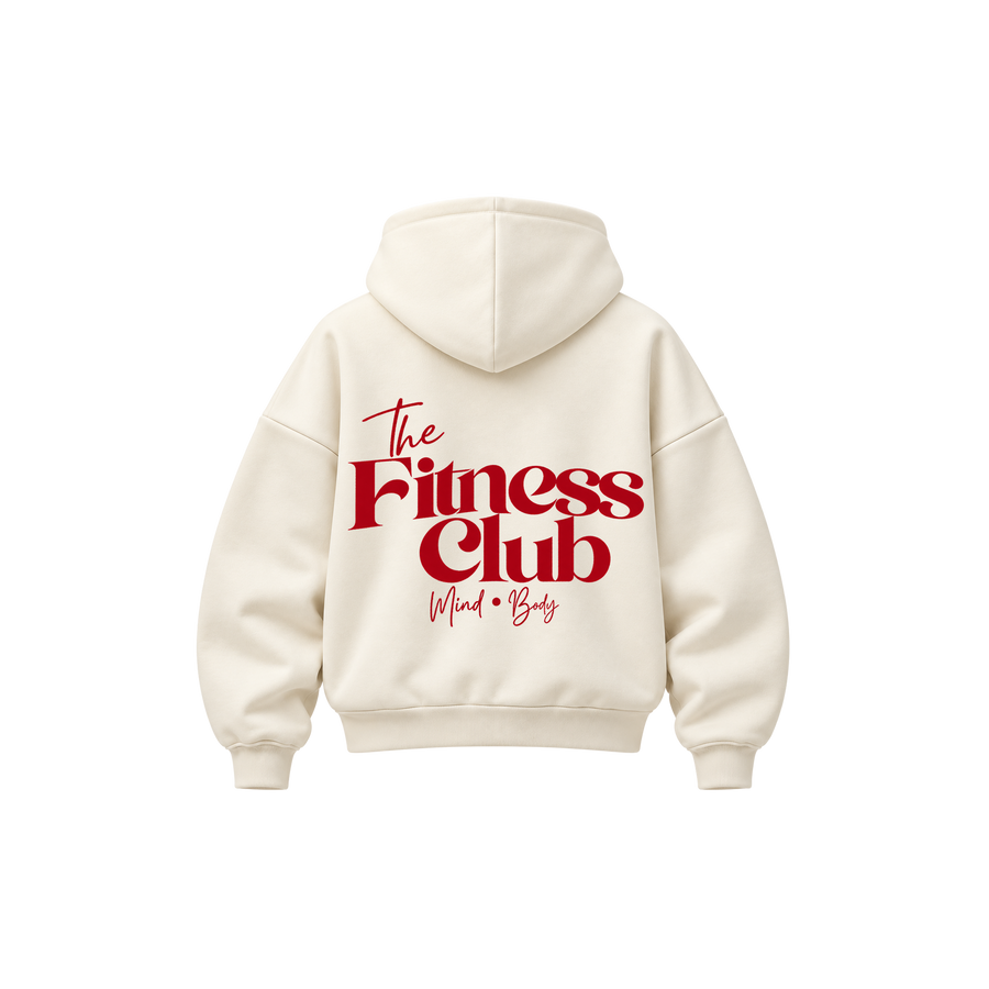 Skinny Bitch Fit Social Off White Hoodie