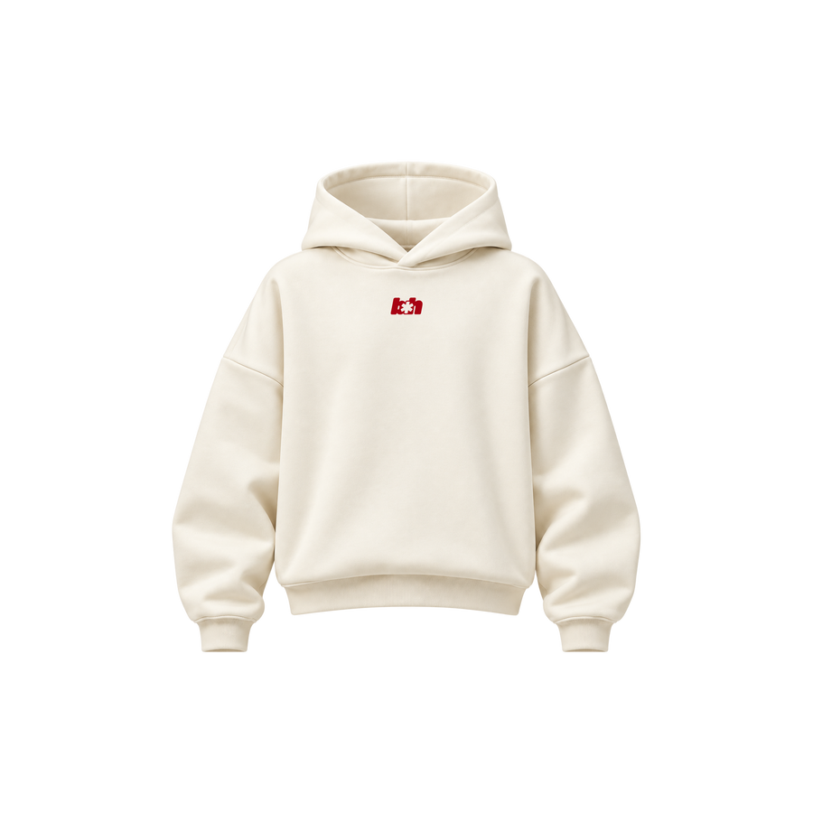Skinny Bitch Fit Social Off White Hoodie