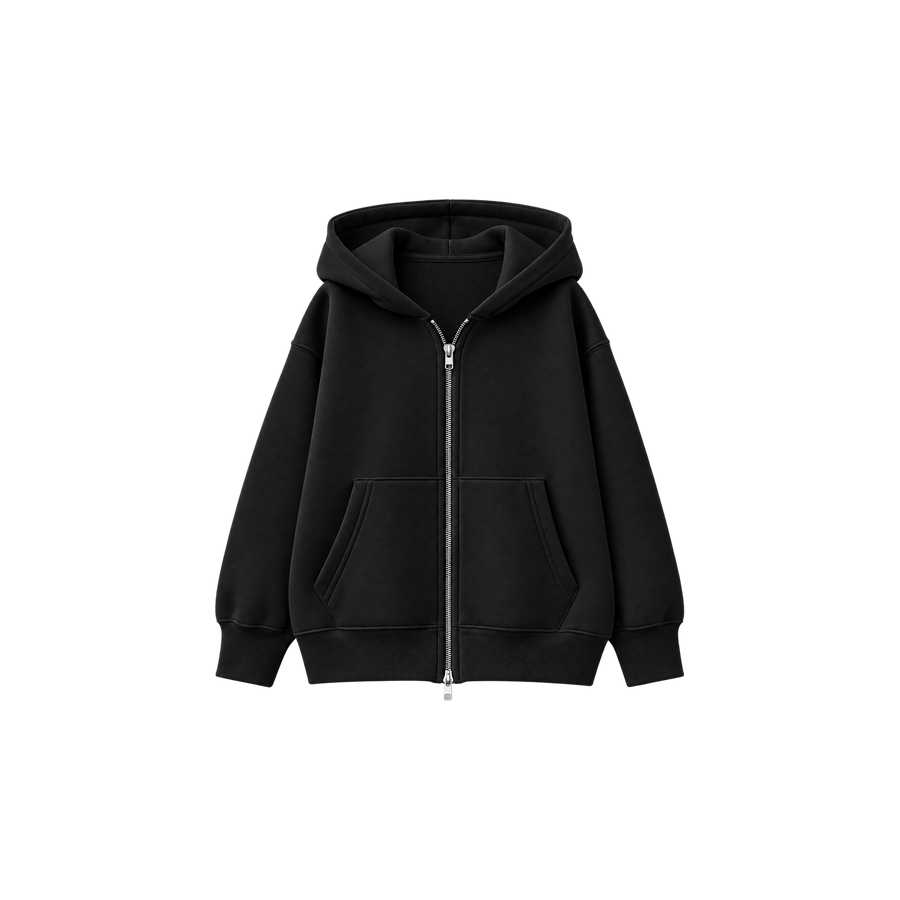 Skinny Bitch Motion Black Zip-Up Hoodie