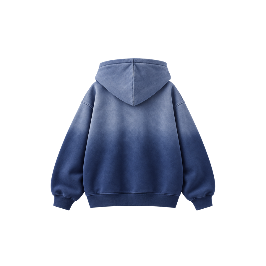 Skinny Bitch Motion Orchid Blue Zip-Up Hoodie