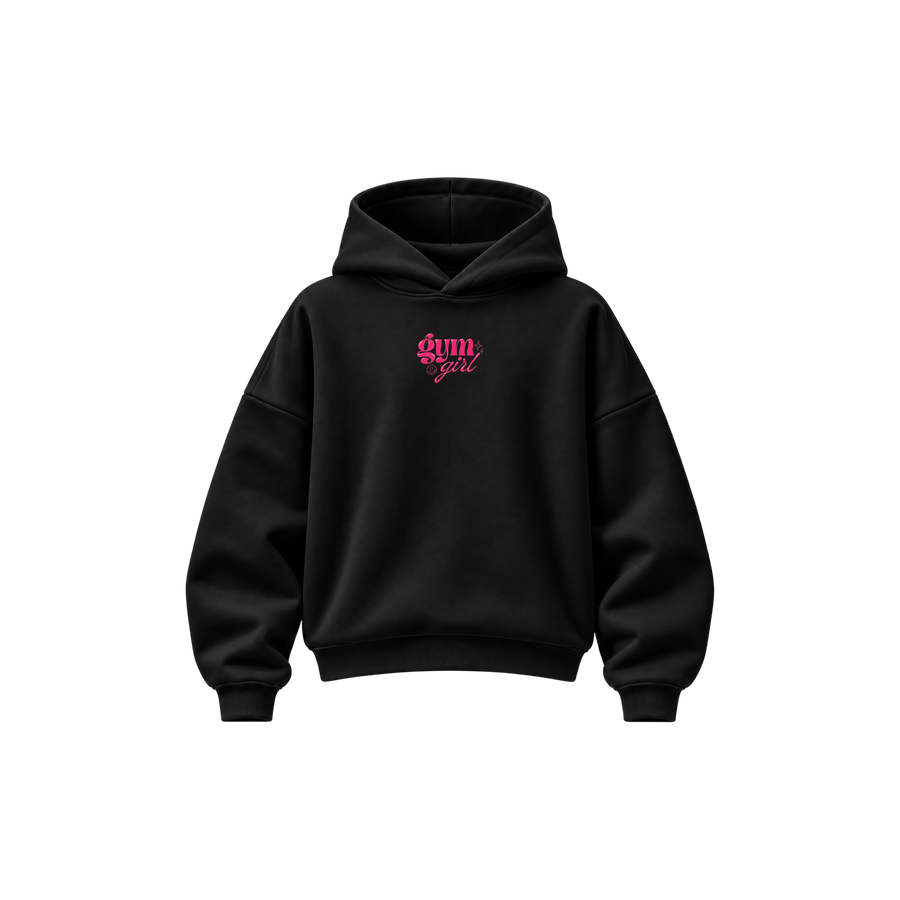 Skinny Bitch Power Girl Black Hoodie