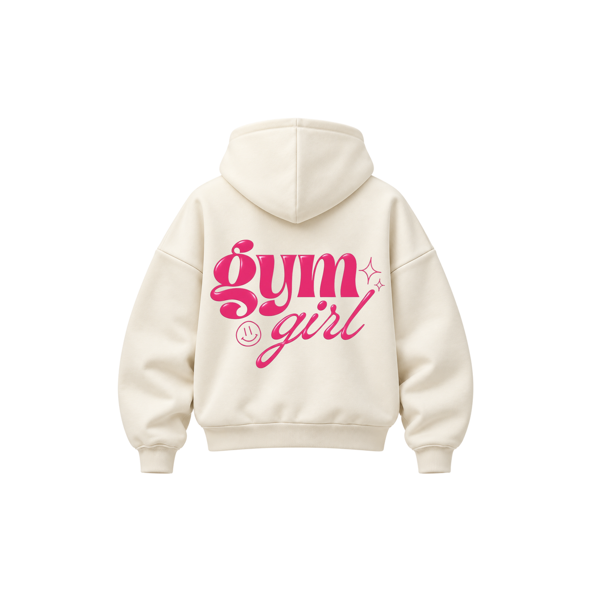 Skinny Bitch Power Girl Off White Hoodie