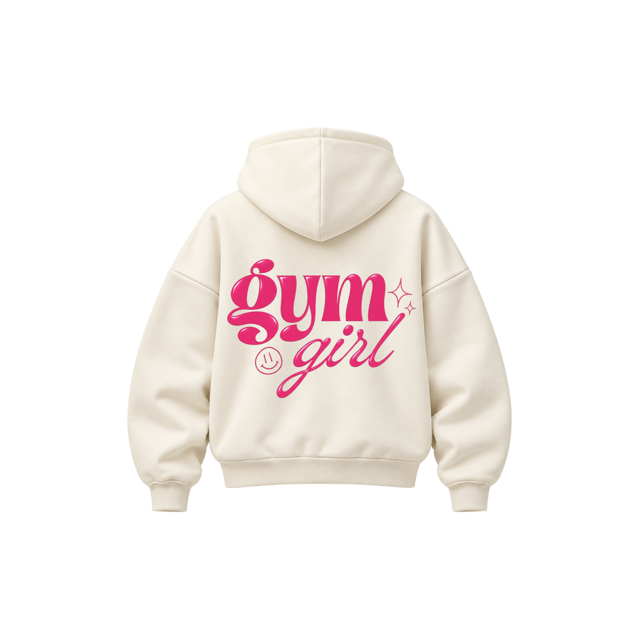 Skinny Bitch Power Girl Off White Hoodie
