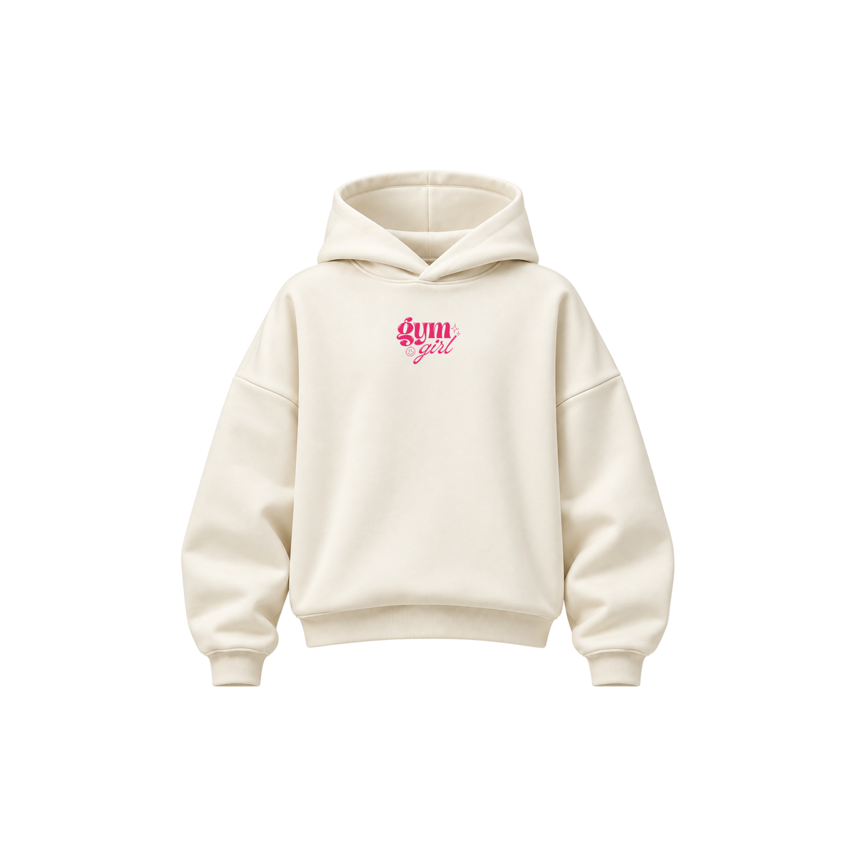 Skinny Bitch Power Girl Off White Hoodie