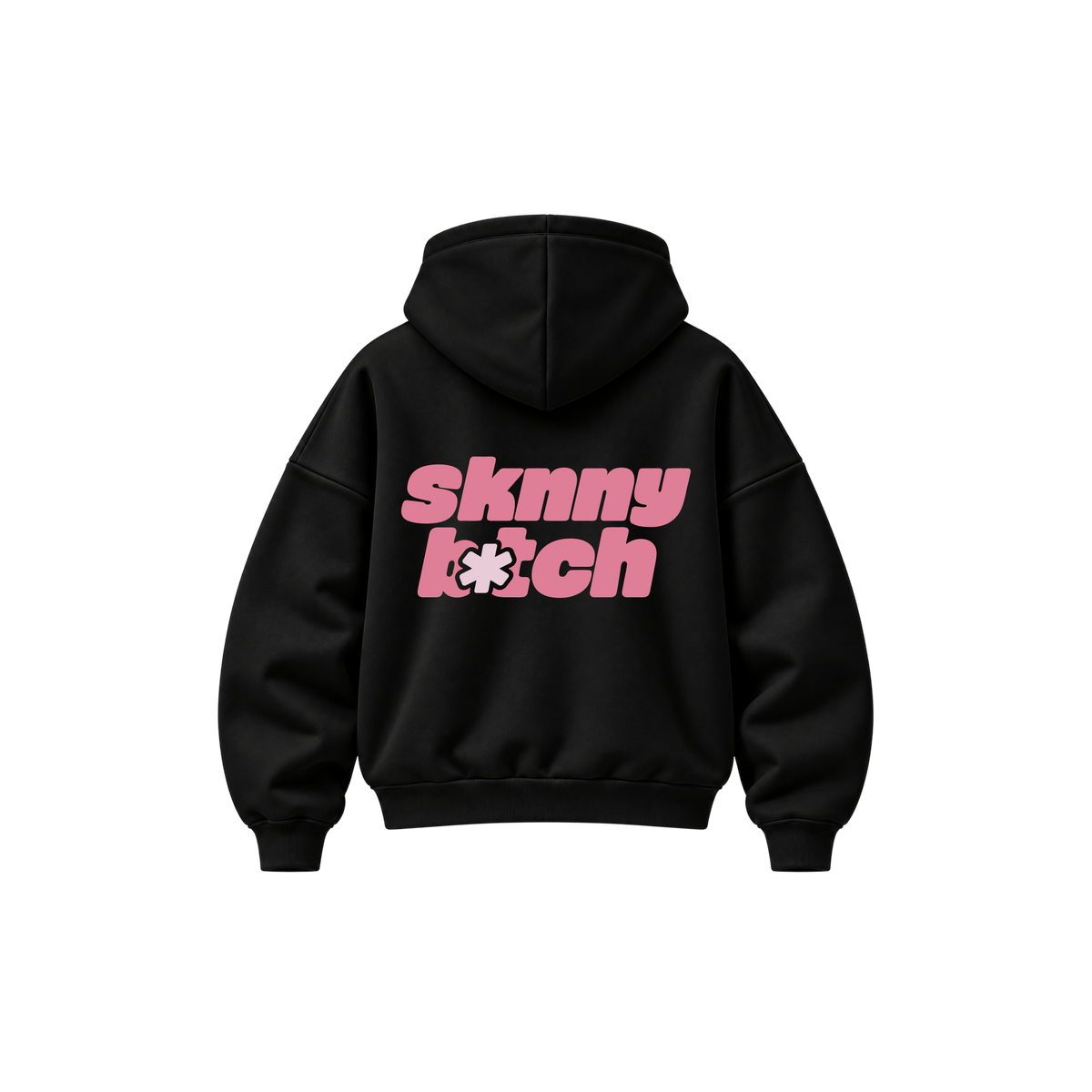 Skinny Bitch Rebel Muse Black Hoodie