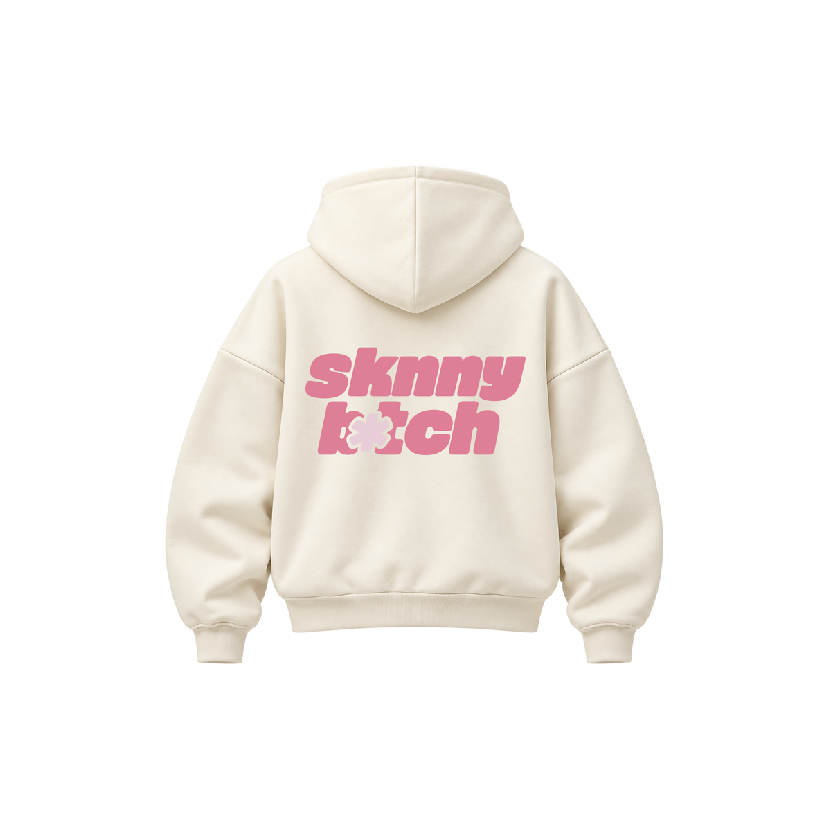 Skinny Bitch Rebel Muse Off White Hoodie