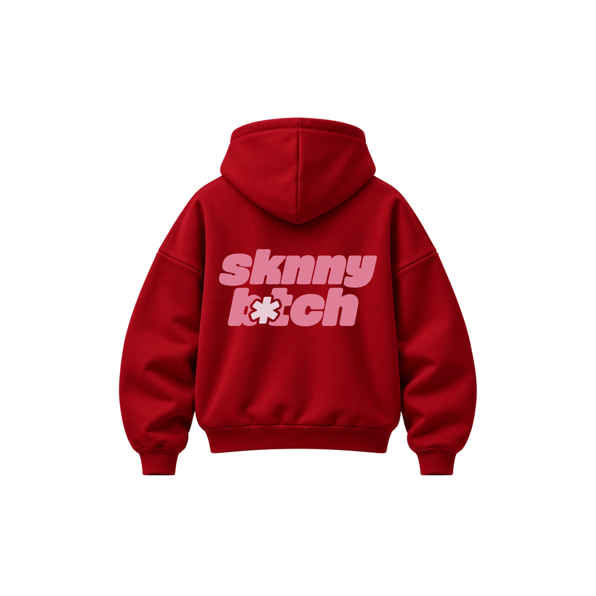 Skinny Bitch Rebel Muse Red Hoodie