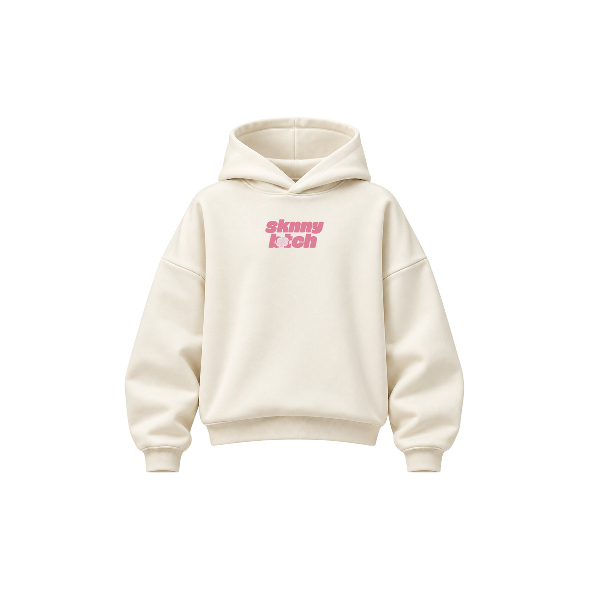 Skinny Bitch Rush Off White Hoodie
