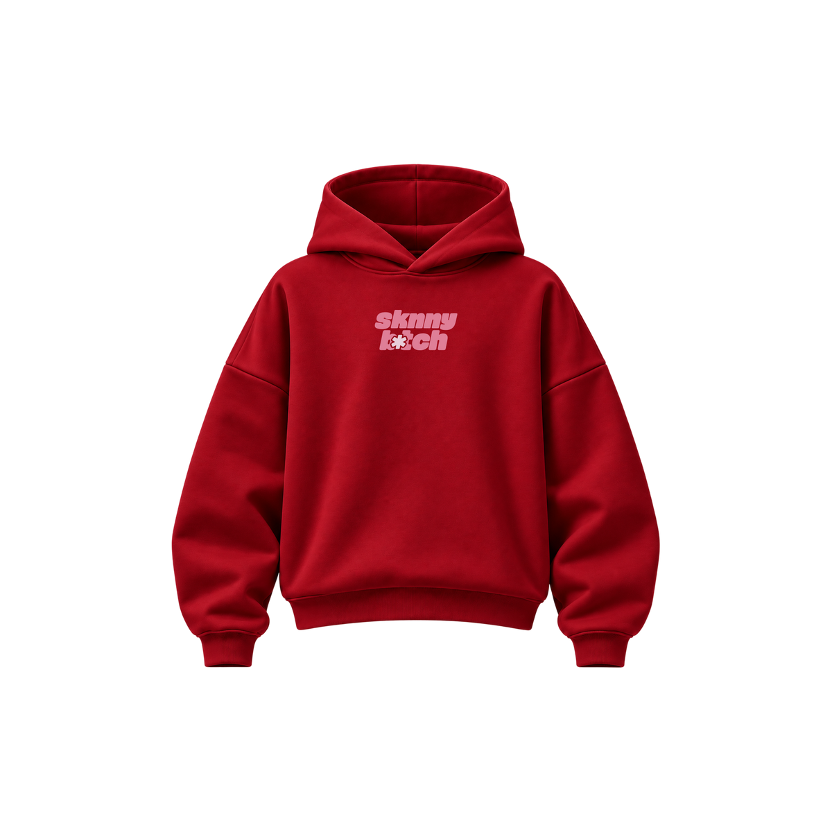 Skinny Bitch Rush Red Hoodie