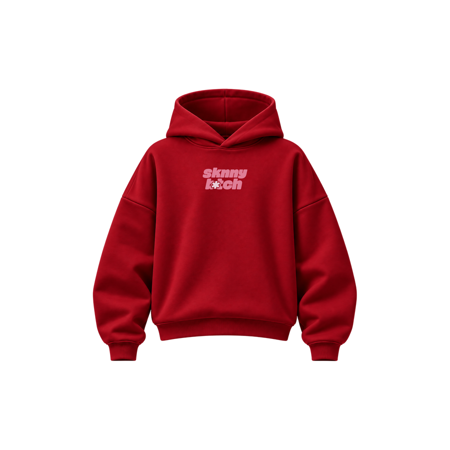 Skinny Bitch Rush Red Hoodie