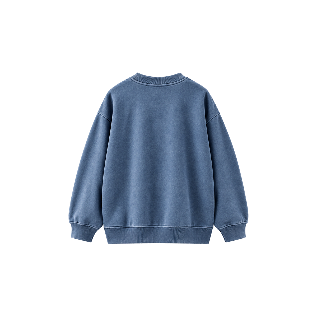 Skinny Bitch Sculpt Club Blue Acid Wash Sweatshirt