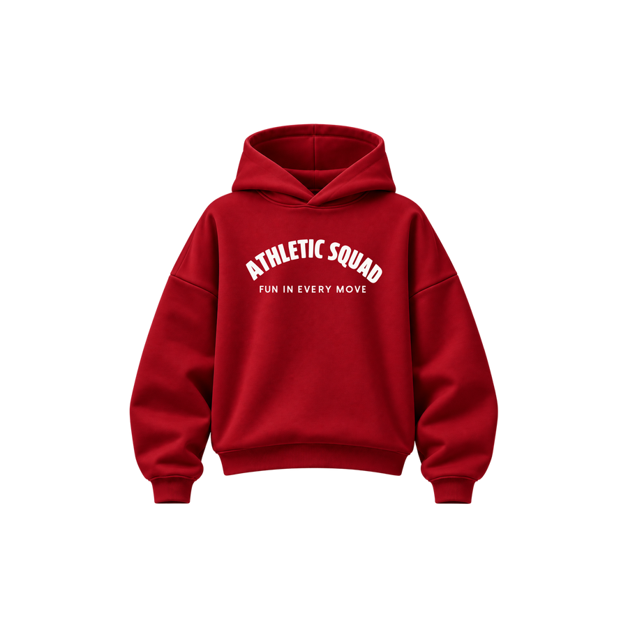 Skinny Bitch Varsity Femme Red Hoodie