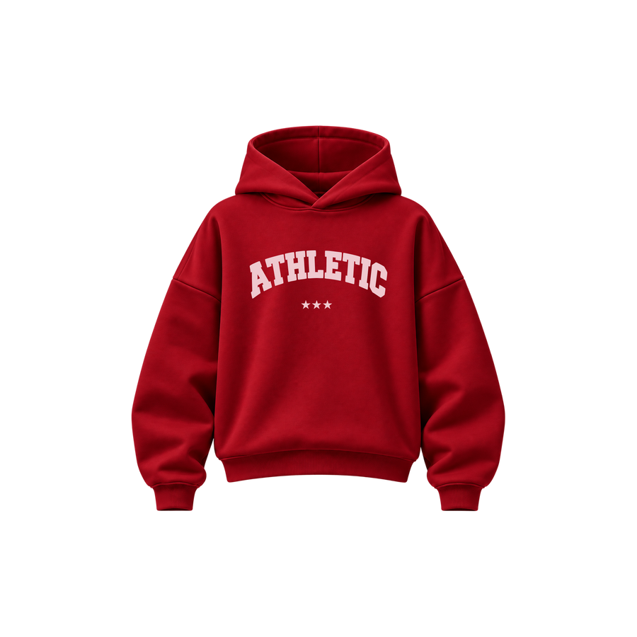Skinny Bitch Varsity Red Hoodie