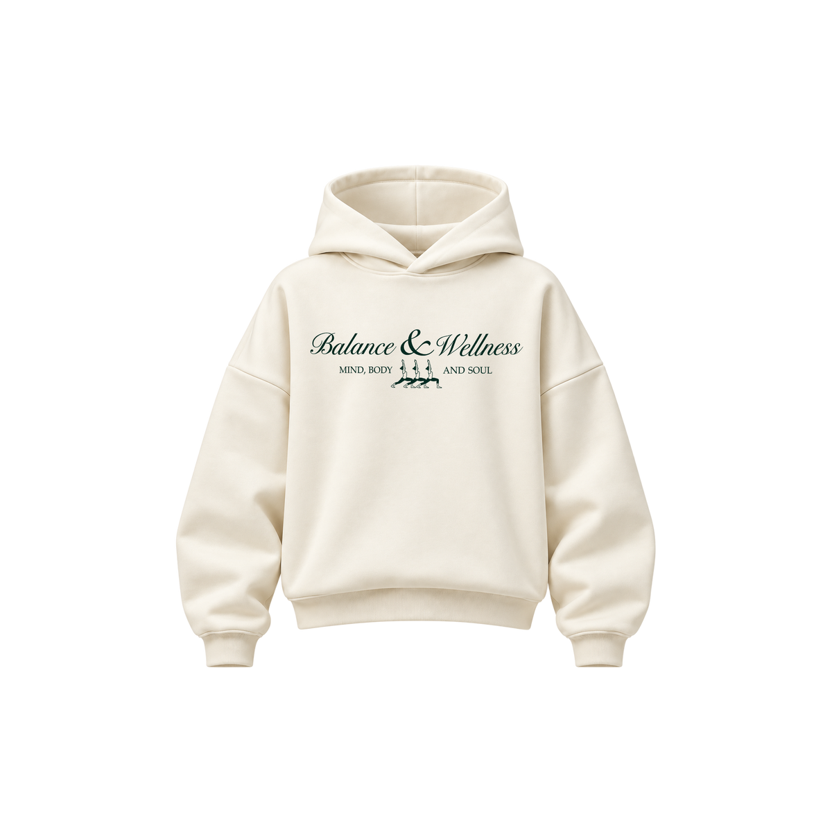 Skinny Bitch Wellness Muse Off White Hoodie