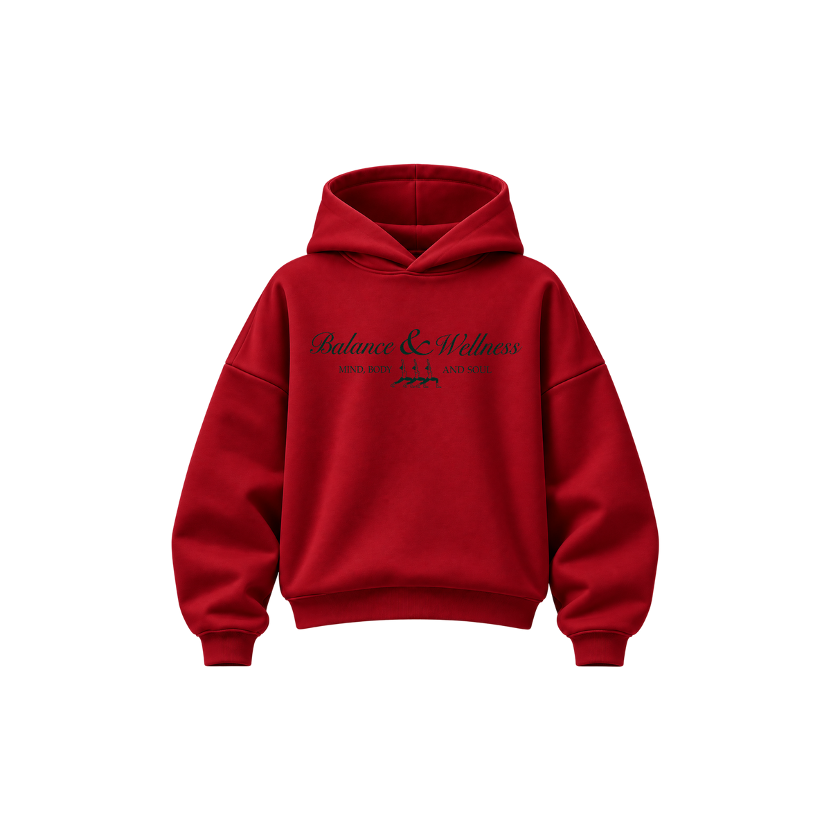 Skinny Bitch Wellness Muse Red Hoodie