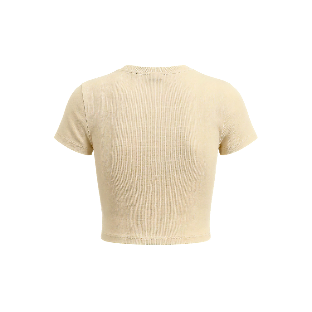 Sknny B*tch Core Sculpt Butter Yellow Tee