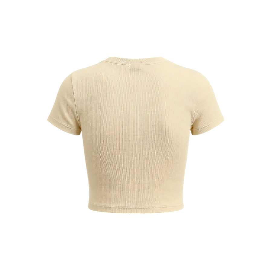 Sknny B*tch Core Sculpt Butter Yellow Tee