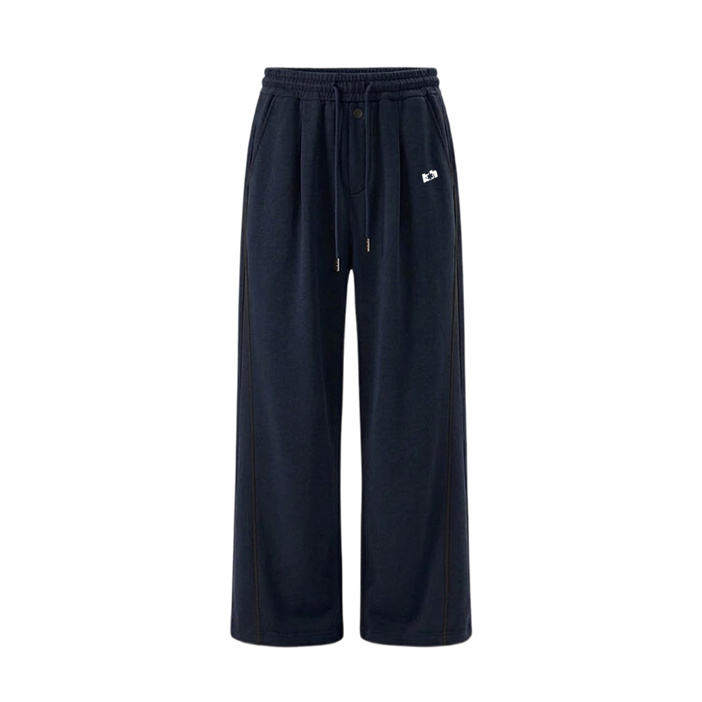 Sknny B*tch Elevate Navy Wide Leg Sweatpants