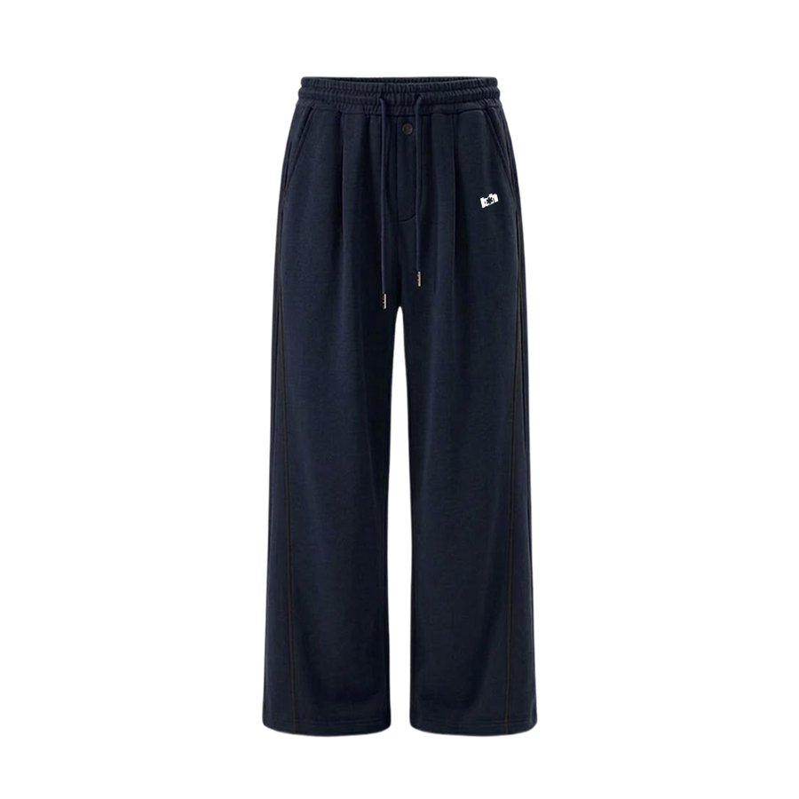 Sknny B*tch Elevate Navy Wide Leg Sweatpants