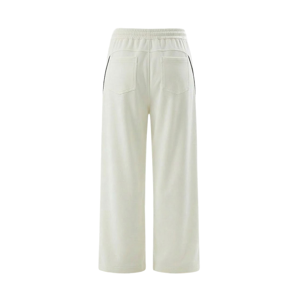 Sknny B*tch Elevate Off White Wide Leg Sweatpants
