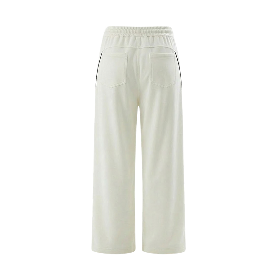 Sknny B*tch Elevate Off White Wide Leg Sweatpants