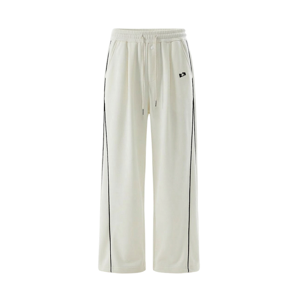 Sknny B*tch Elevate Off White Wide Leg Sweatpants