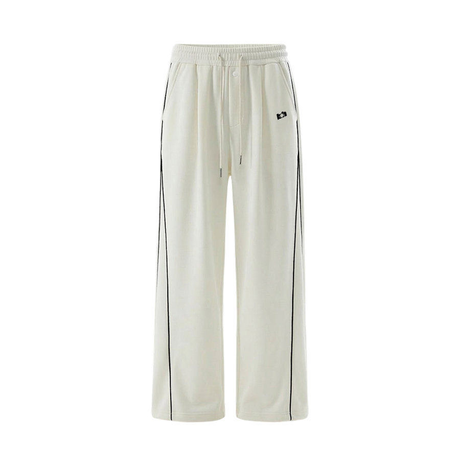 Sknny B*tch Elevate Off White Wide Leg Sweatpants