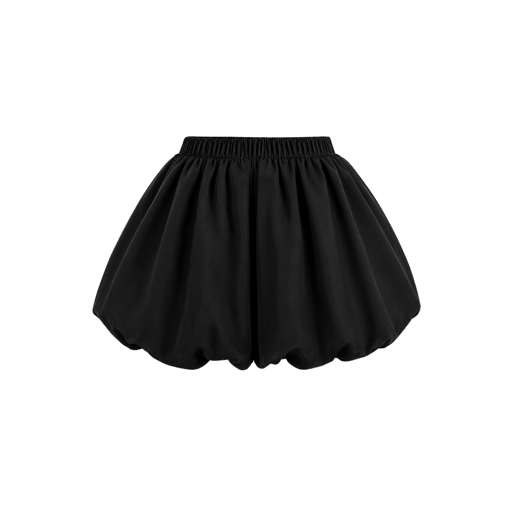 Sknny B*tch Noir Muse Black Bubble Skort