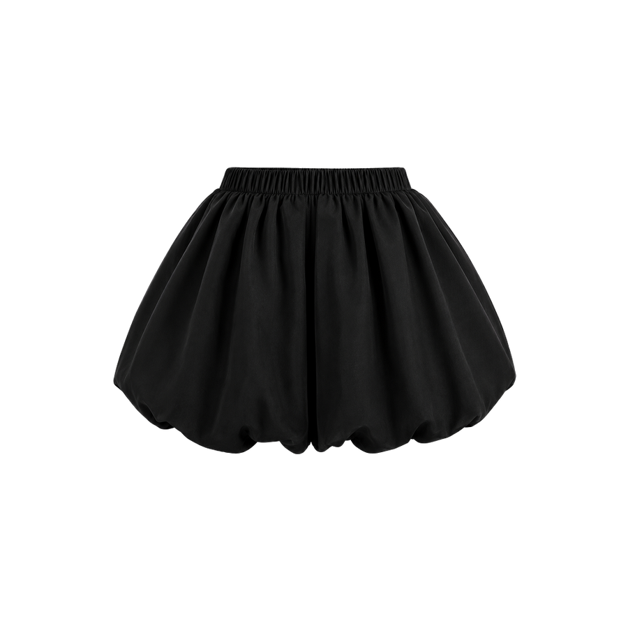 Sknny B*tch Noir Muse Black Bubble Skort