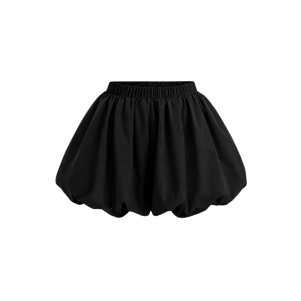 Sknny B*tch Noir Muse Black Bubble Skort