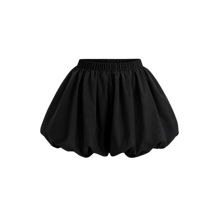 Sknny B*tch Noir Muse Black Bubble Skort