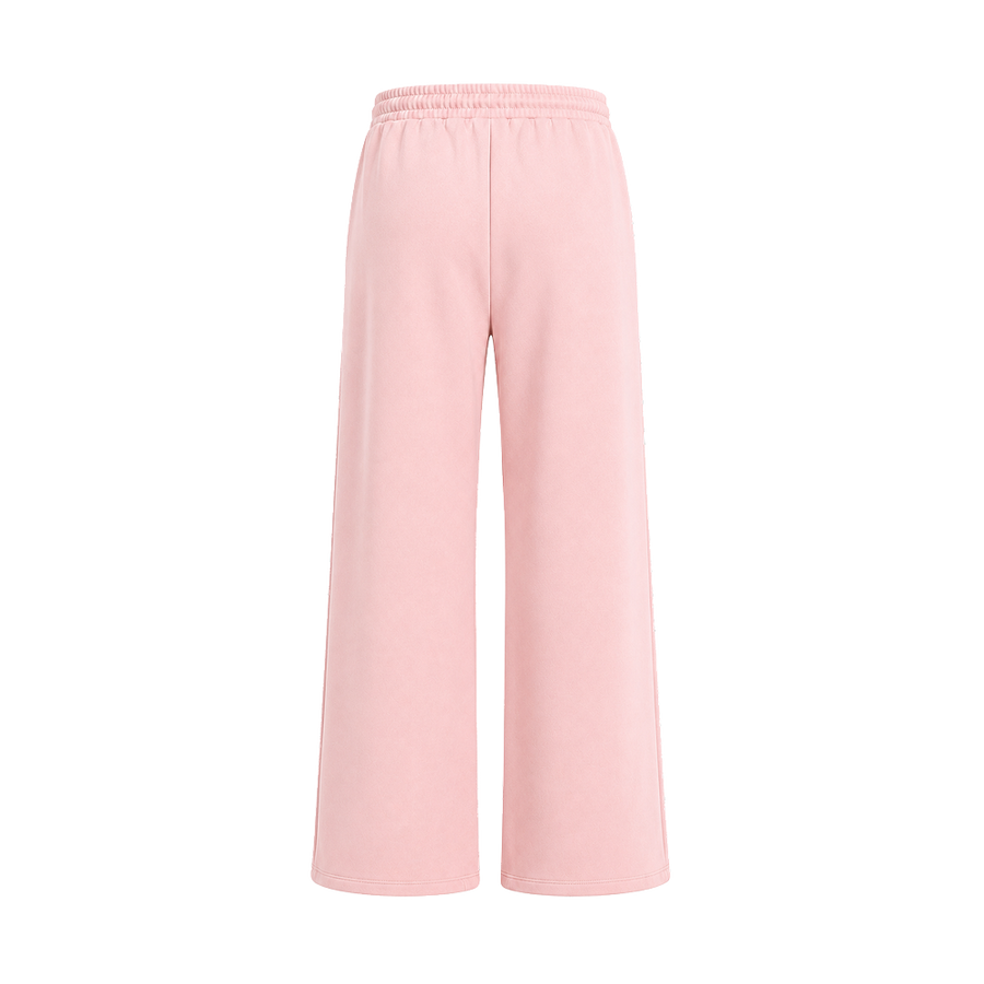 Sknny B*tch Powder Pink Sculpt Wide Leg Sweatpants