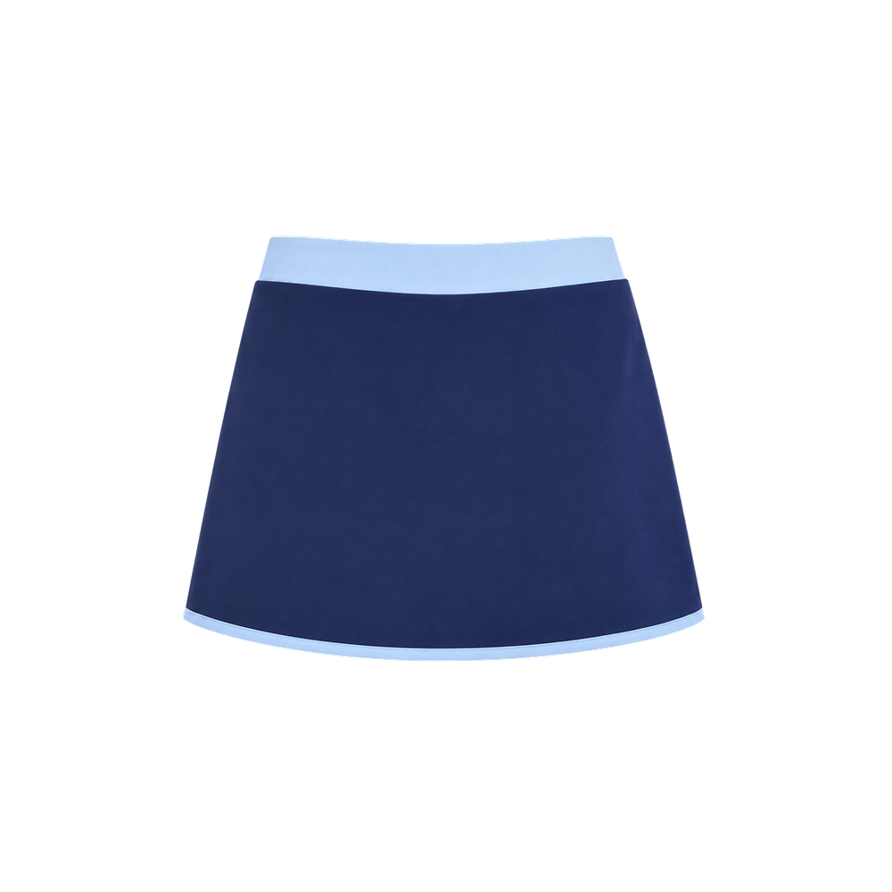Sknny B*tch Sculpt Court Navy Blue Skort