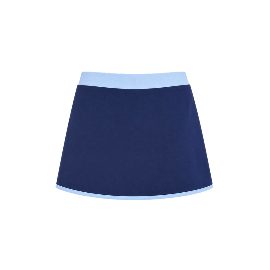 Sknny B*tch Sculpt Court Navy Blue Skort