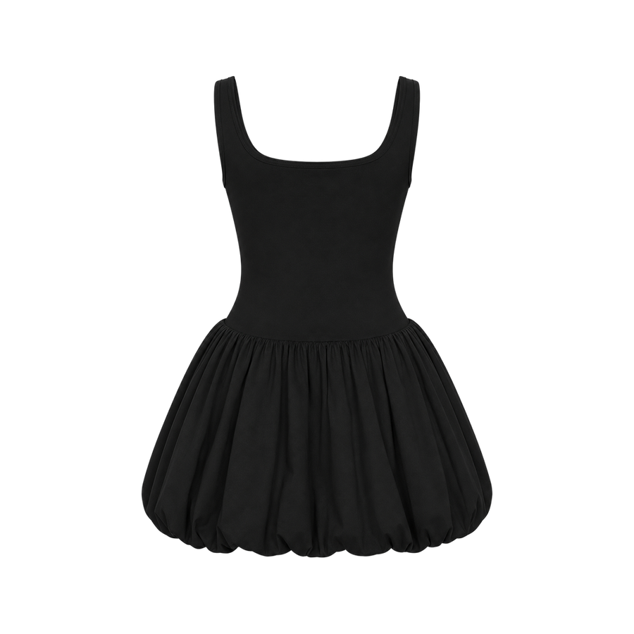 Sknny B*tch Sculpt Muse Black Active Dress