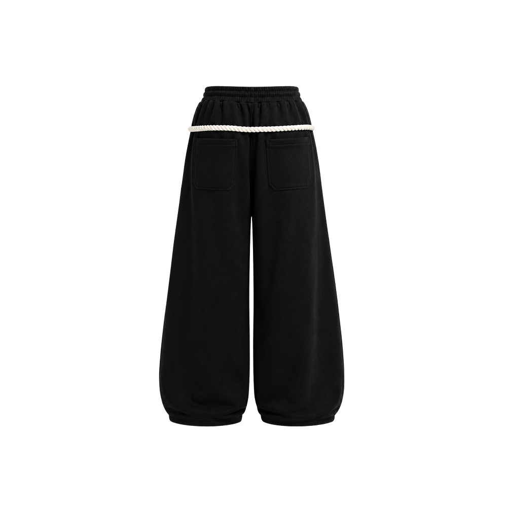 Sknny B*tch Signature Black Rope Sweatpants