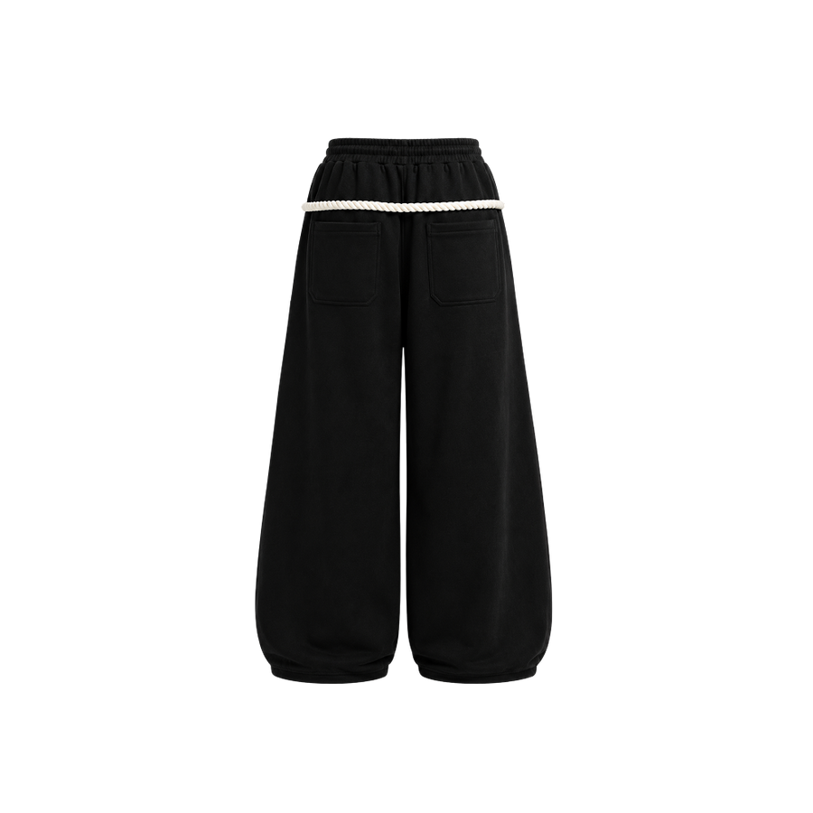 Sknny B*tch Signature Black Rope Sweatpants