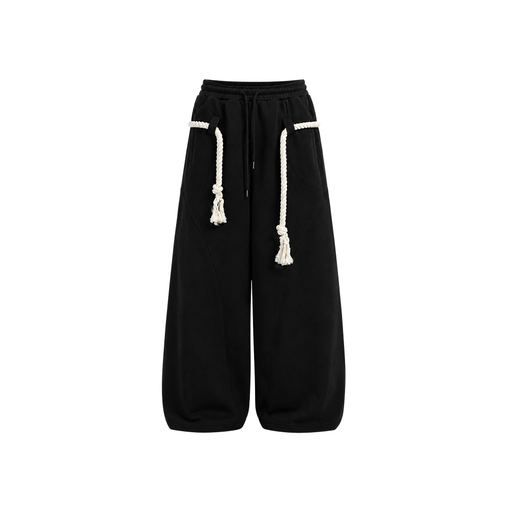 Sknny B*tch Signature Black Rope Sweatpants