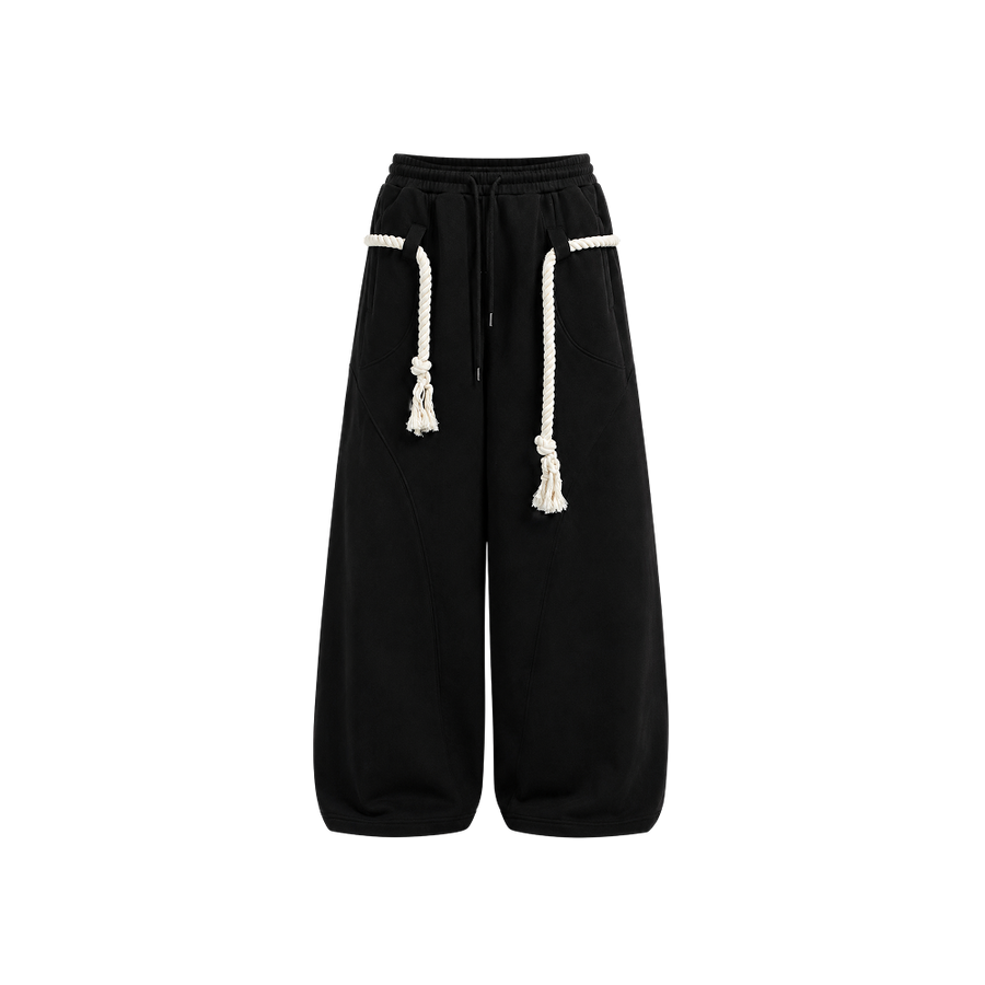 Sknny B*tch Signature Black Rope Sweatpants