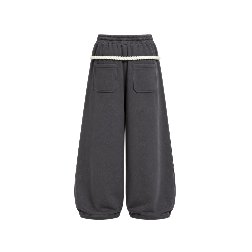 Sknny B*tch Signature Gray Rope Sweatpants