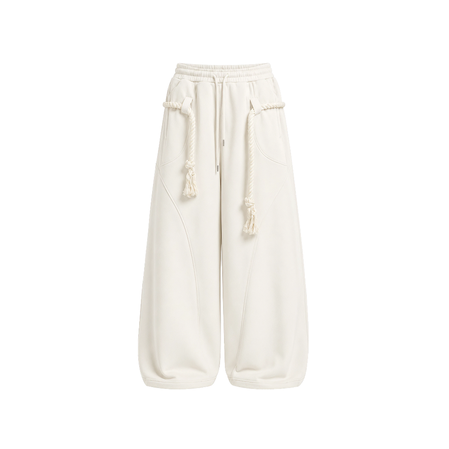 Sknny B*tch Signature Off White Rope Sweatpants