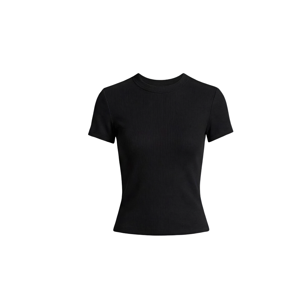 Sknny B*tch Snatched Active Black Tee