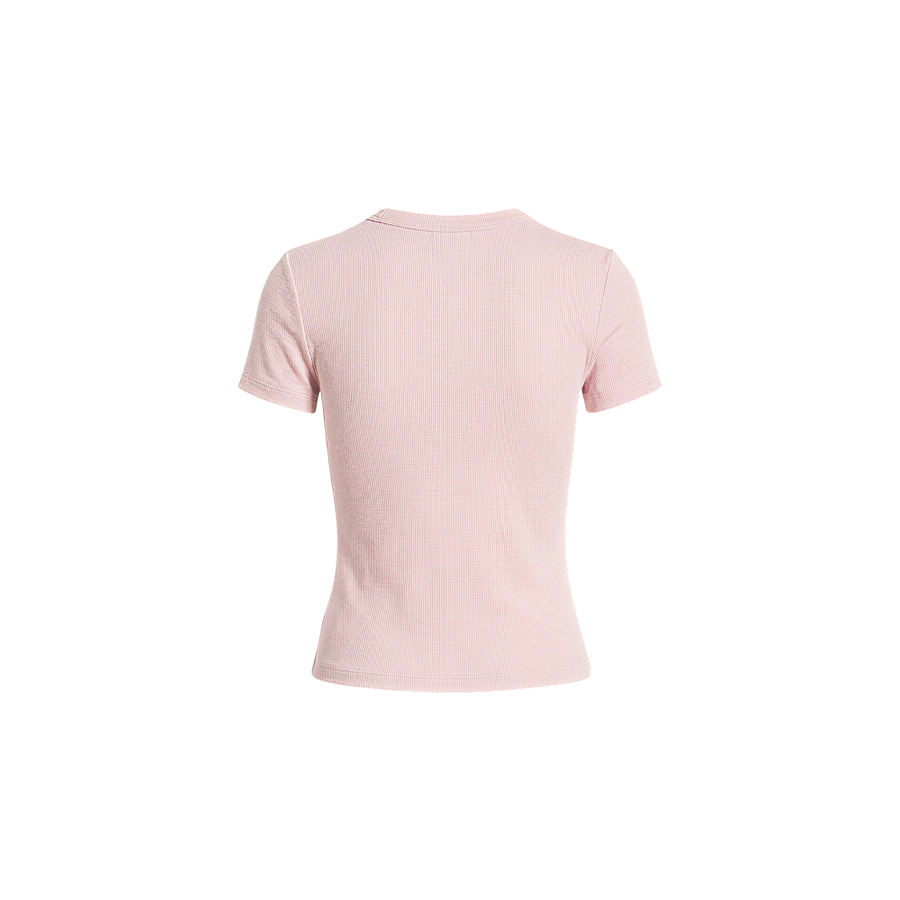 Sknny B*tch Snatched Active Powder Pink Tee