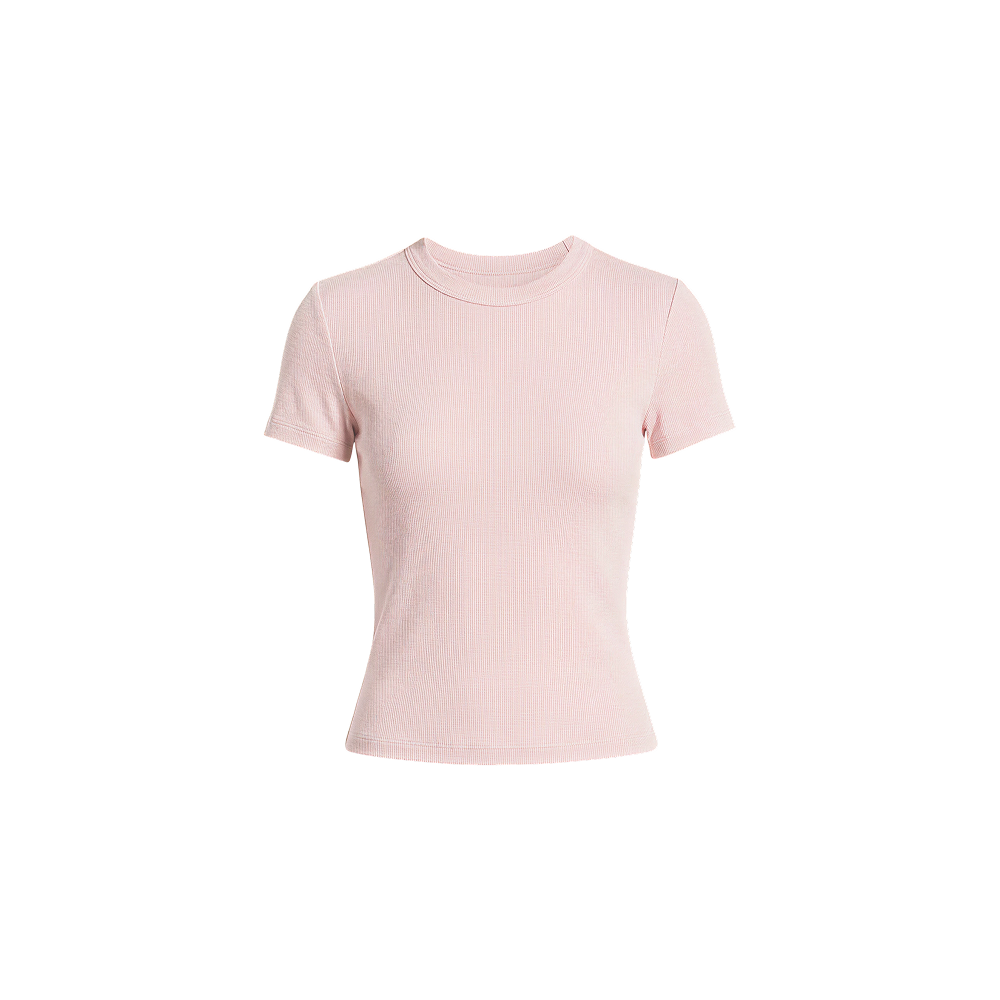 Sknny B*tch Snatched Active Powder Pink Tee
