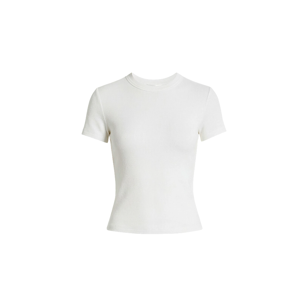 Sknny B*tch Snatched Active White Tee