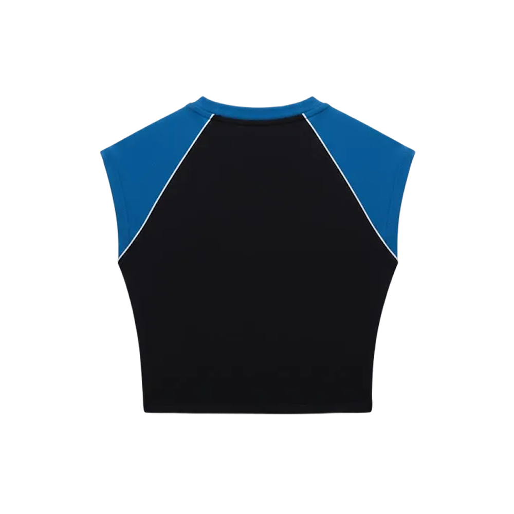 Sknny B*tch Velocity Blue Crop Top