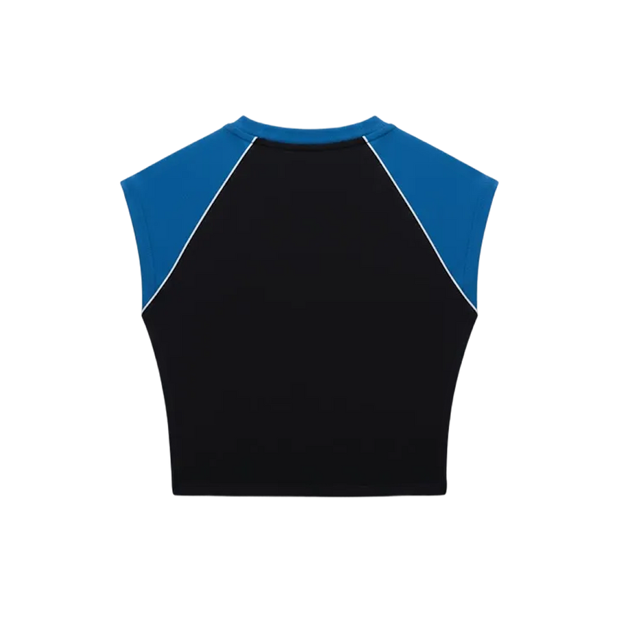 Sknny B*tch Velocity Blue Crop Top