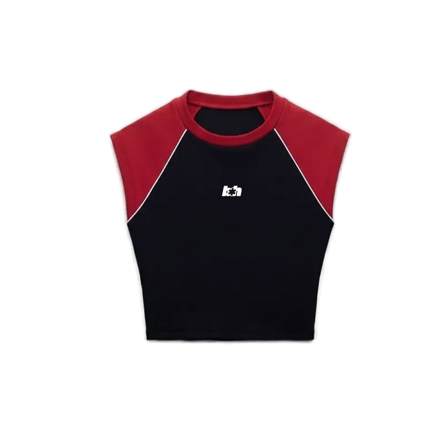 Sknny B*tch Velocity Red Crop Top