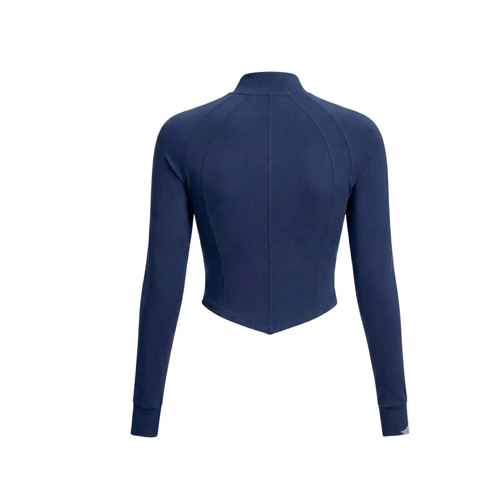 Sknny B*tch Women CropZip Navy Pullover